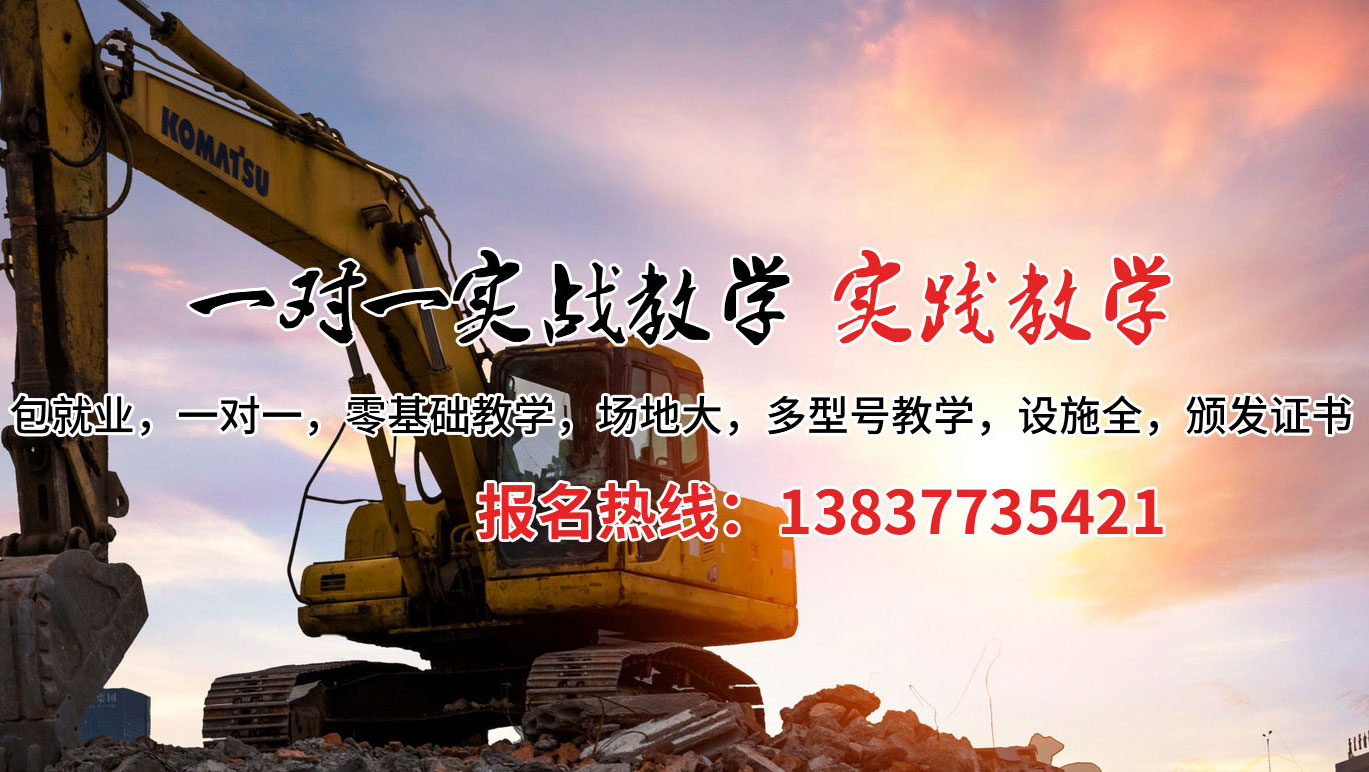 临泉县挖掘机培训案例